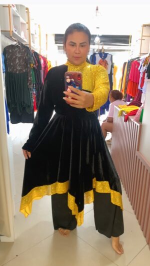 Vestido Veludo